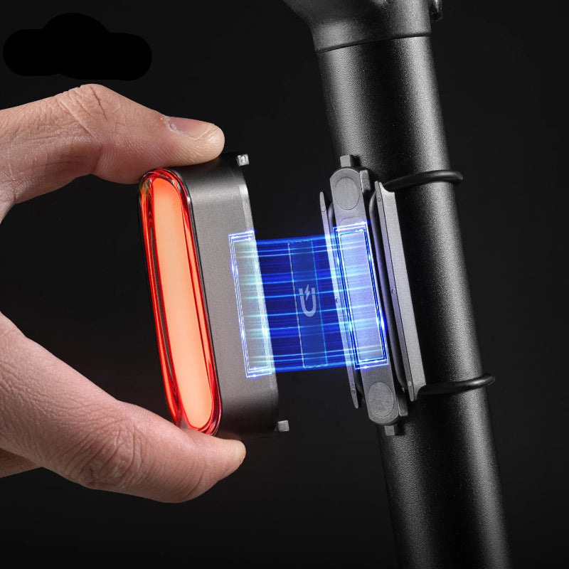 Pulse-Bremslicht für Fahrräder